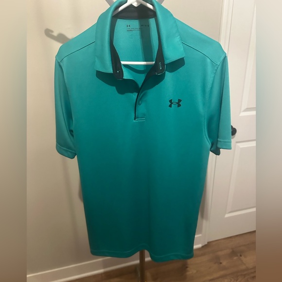 Under Armour Other - Under Armour Green Performance Polo Shirt